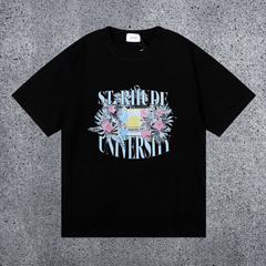 RHUDE St. Barthelemy Graphic T-Shirt – Black