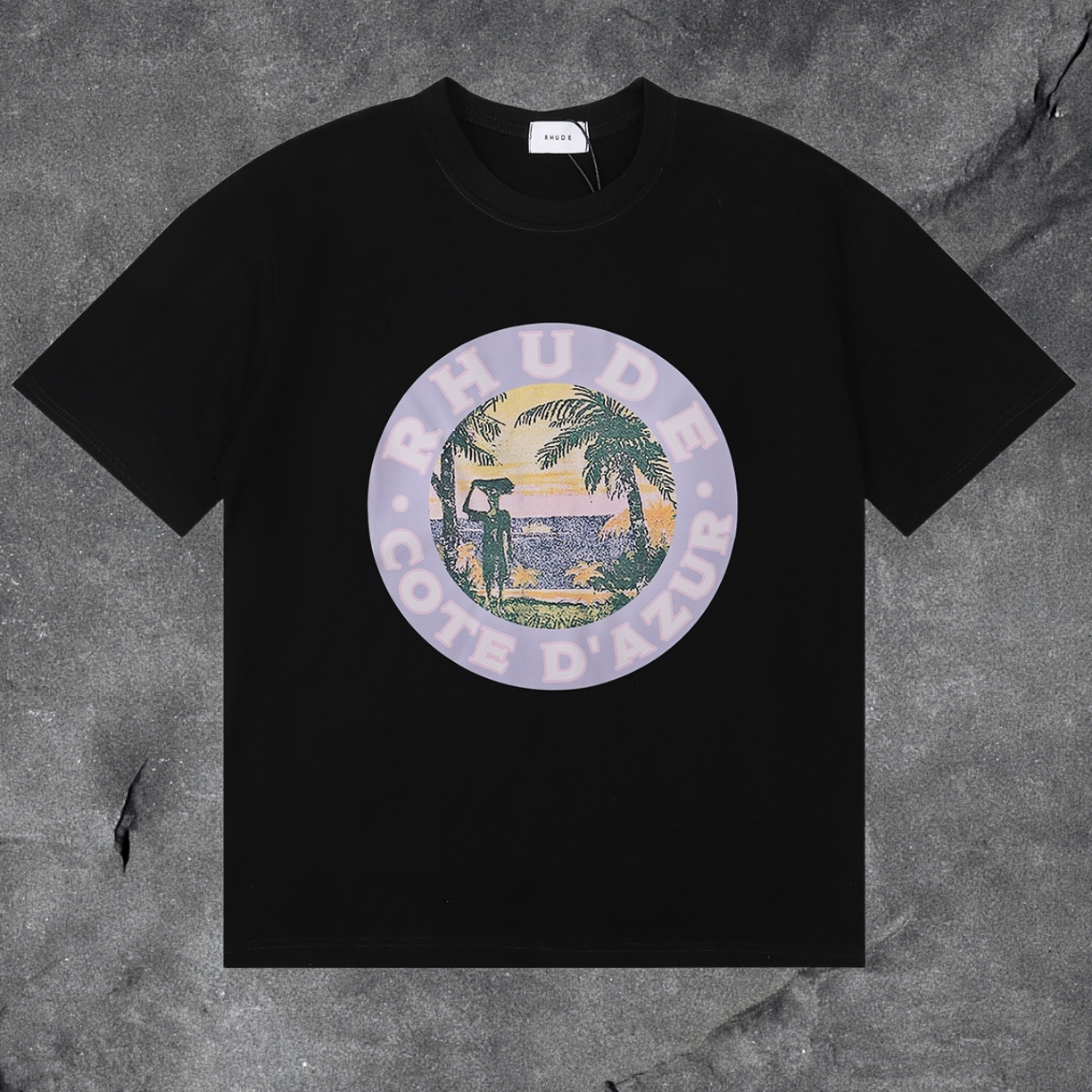 RHUDE Côte D’Azur Graphic T-Shirt